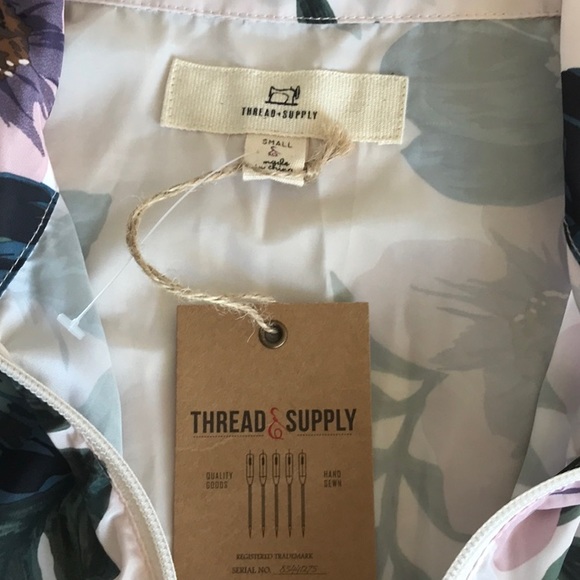 Thread And Supply Floral Blush Jacket - Picture 3 of 4